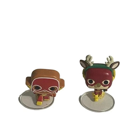 Funko Pocket Pop DC Super Heroes Advent Calendar Lot 3 FLASH - Picture 1 of 7